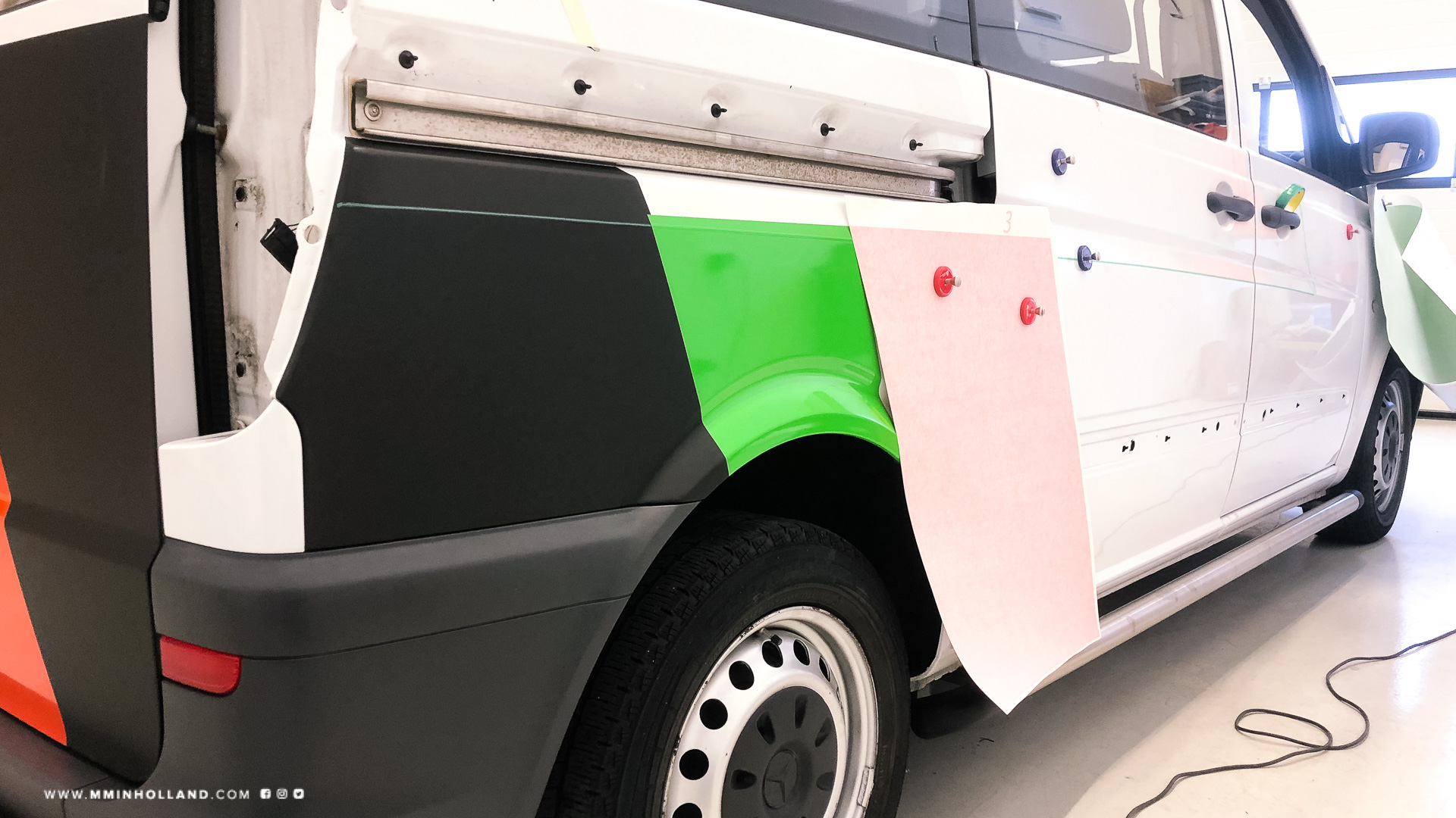 Autobelettering SPB Opleidingscentrum