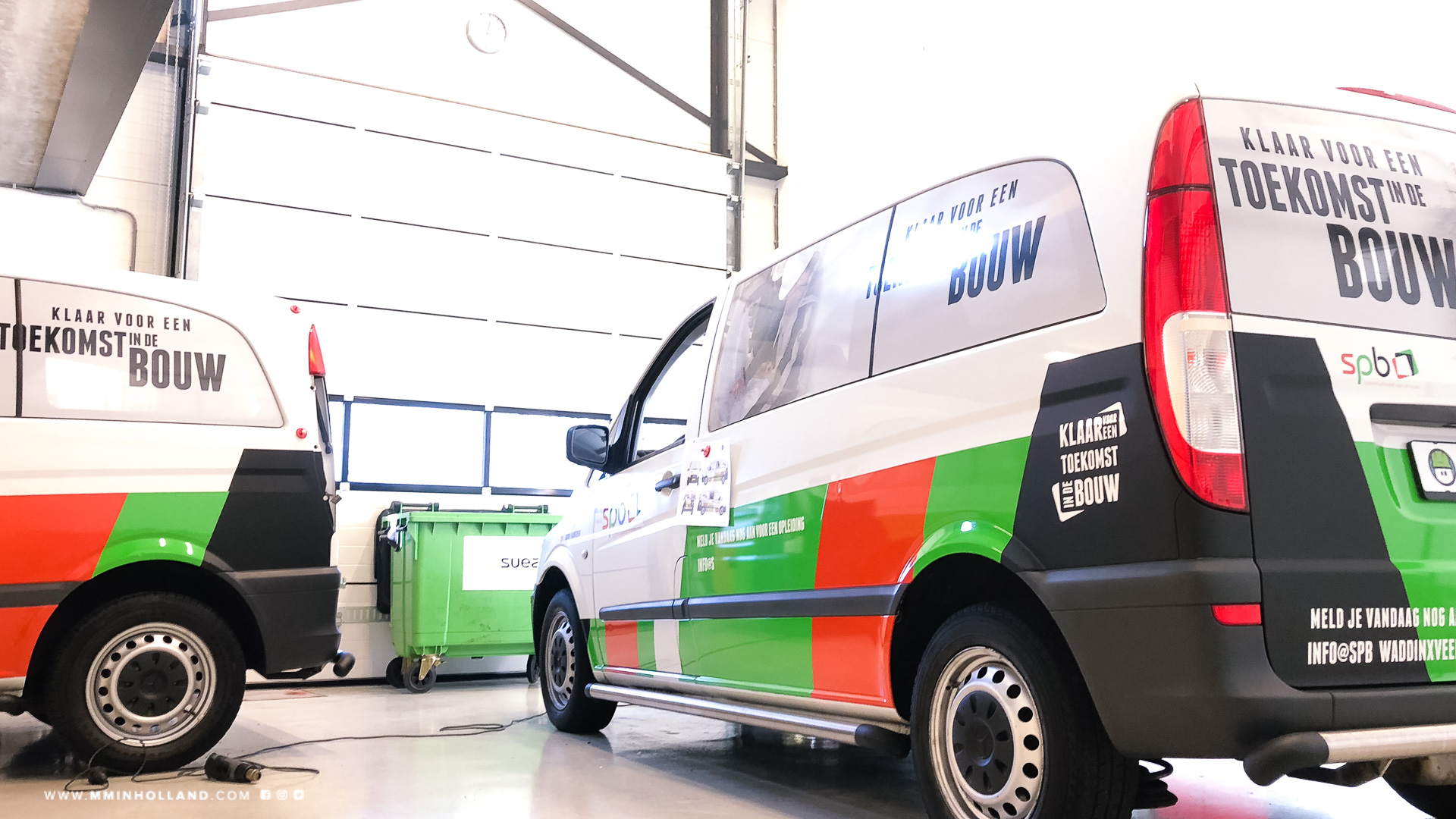 Autobelettering SPB Opleidingscentrum