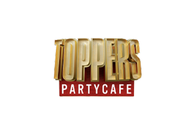 Toppers PartyCafe Amsterdam - Clearview geprinte raamfolie